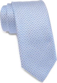 BOSS Grid Silk Blend Tie