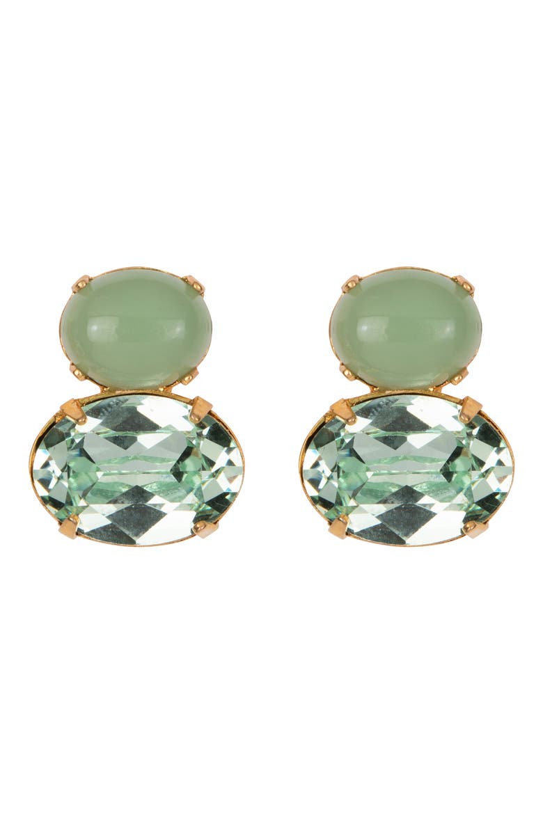 Yvette Earrings, Main, color, CHALCEDONY