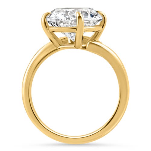 Bliss Diamond Certified 7.04ct Oval Diamond Engagement Ring 14k Gold Lab Grown In White