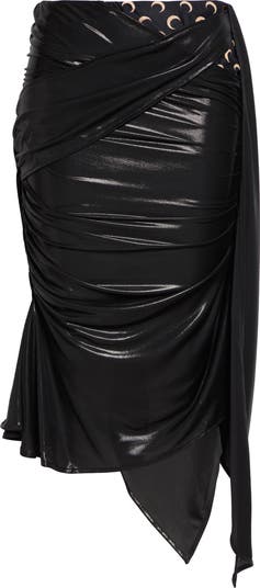 Marine Serre Body Shelter Mixed Print Asymmetric Draped