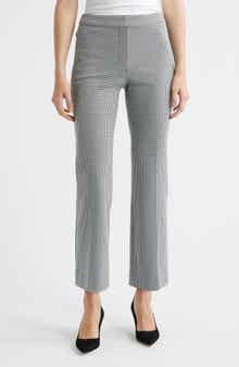 Theory Kick Flare Check Pants