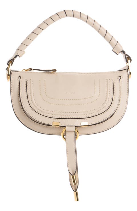 Mini Marcie Leather Camera Shoulder Bag