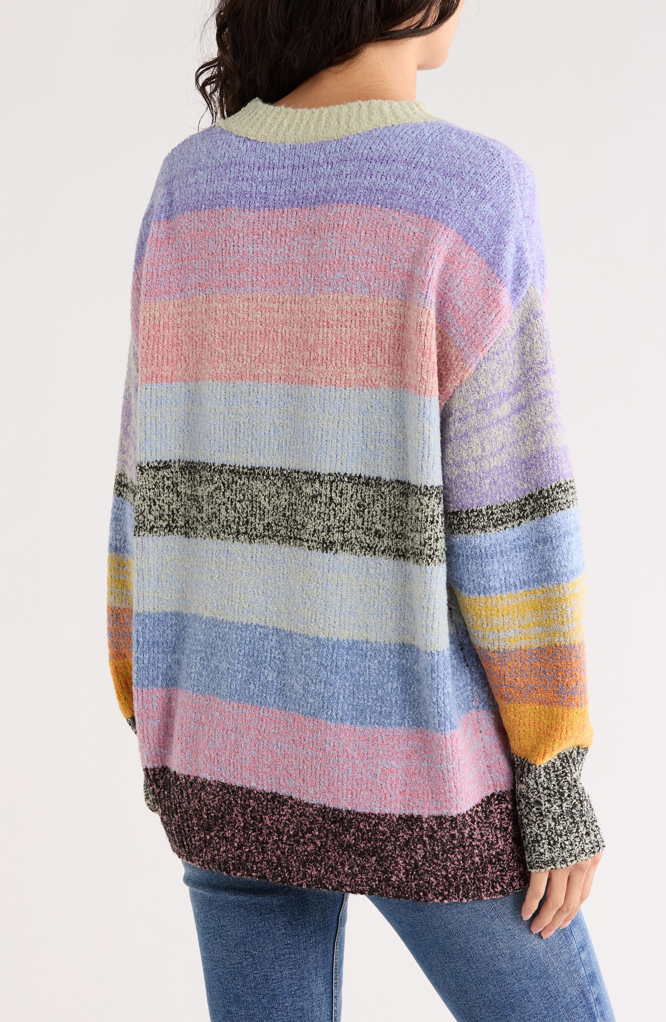 Stripe Pullover Sweater - image 2