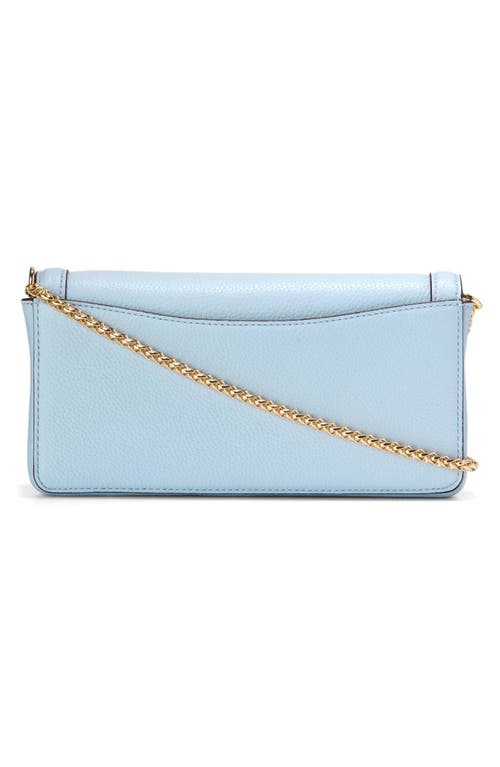 Cole Haan Daniella Leather Wallet On A Chain In Blue