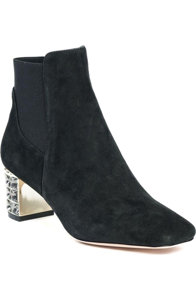 Allegra James Payley Suede Bootie, Alternate, color,