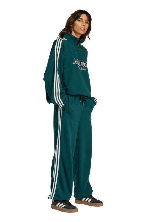 Adidas Originals Athl Dept French Terry Graphic Sweatpants In Green
