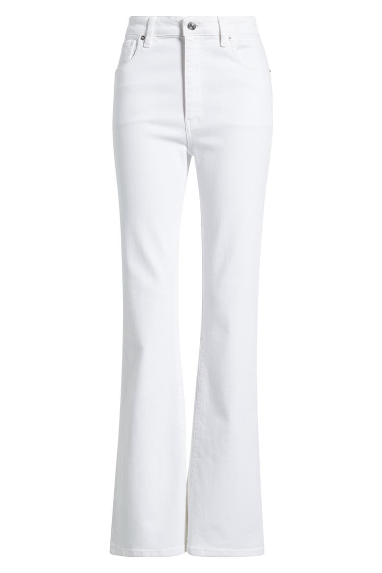 The Reboot High Waist Bootcut Jeans, Alternate, color, WHITE
