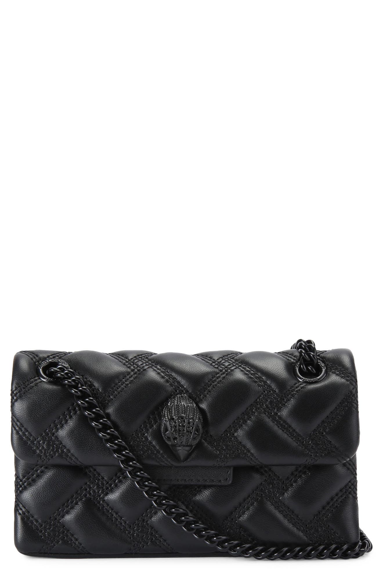 Kurt Geiger London Kensington 17 Convertible Shoulder Bag, Main, color, Black