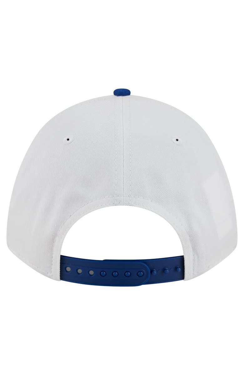 New Era Men's New Era White/Royal Florida Gators Arch Two-Tone Rope 9FORTY A-Frame M-Crown Adjustable Hat, Alternate, color, 