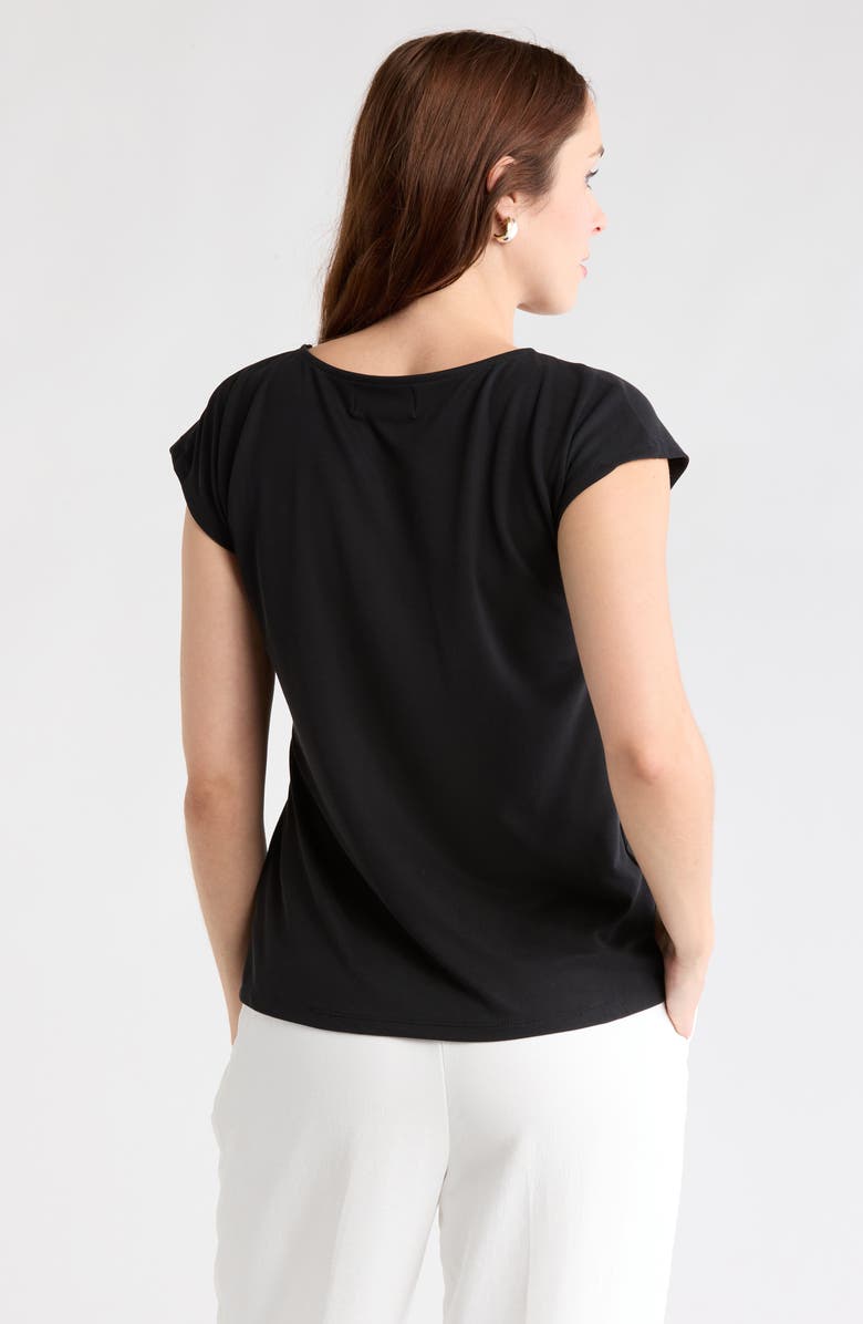 Cap Sleeve Modal Blend T-Shirt
