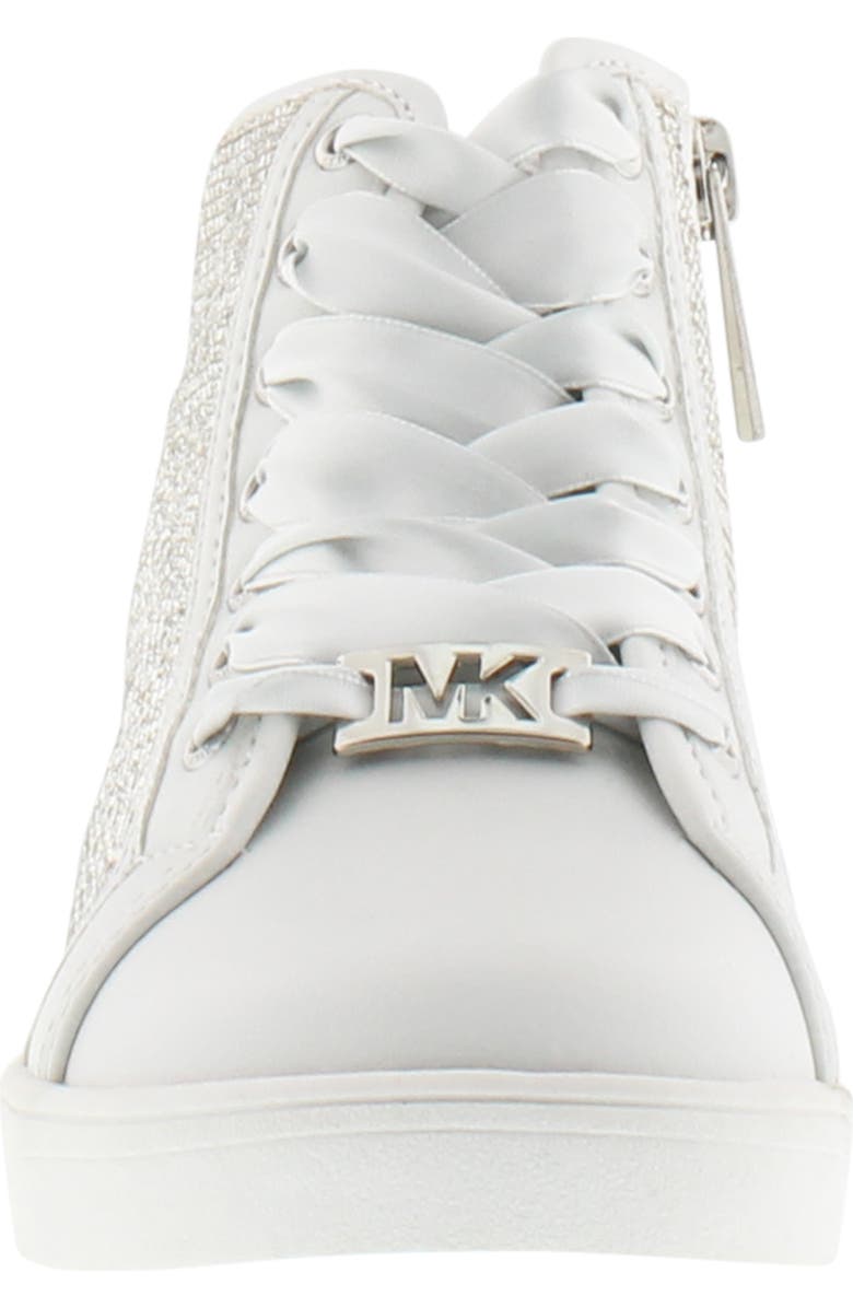 MICHAEL Michael Kors Ollie Light Crystal High Top Sneaker, Alternate, color,