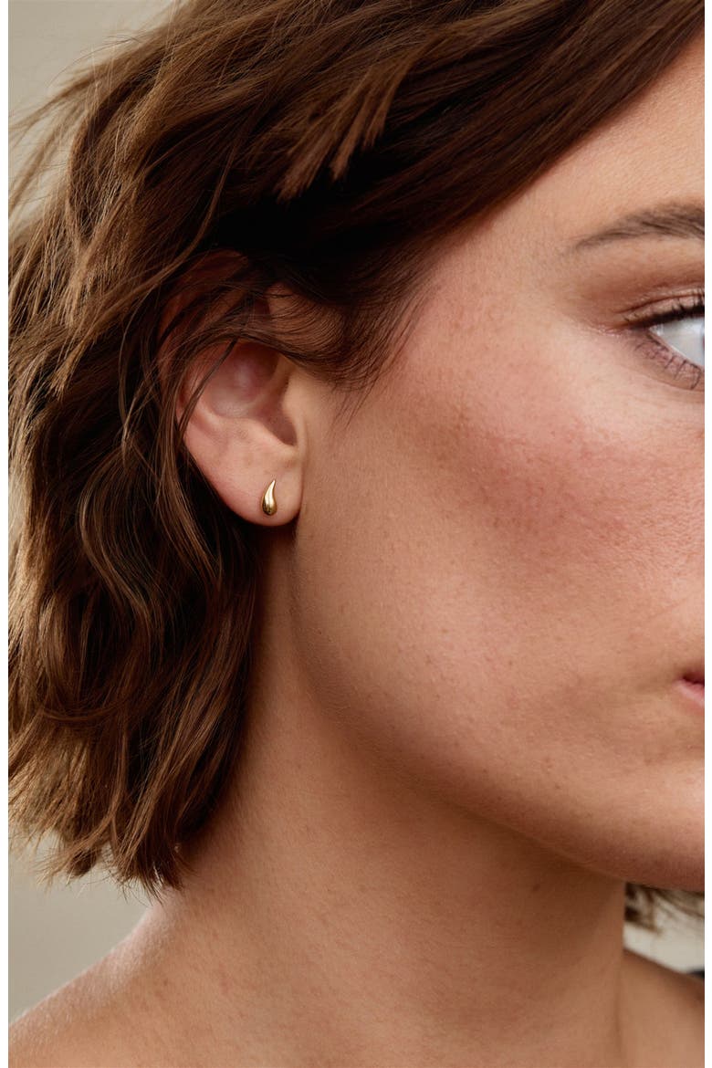Sevilla Stud Earrings, Alternate, color, YELLOW GOLD