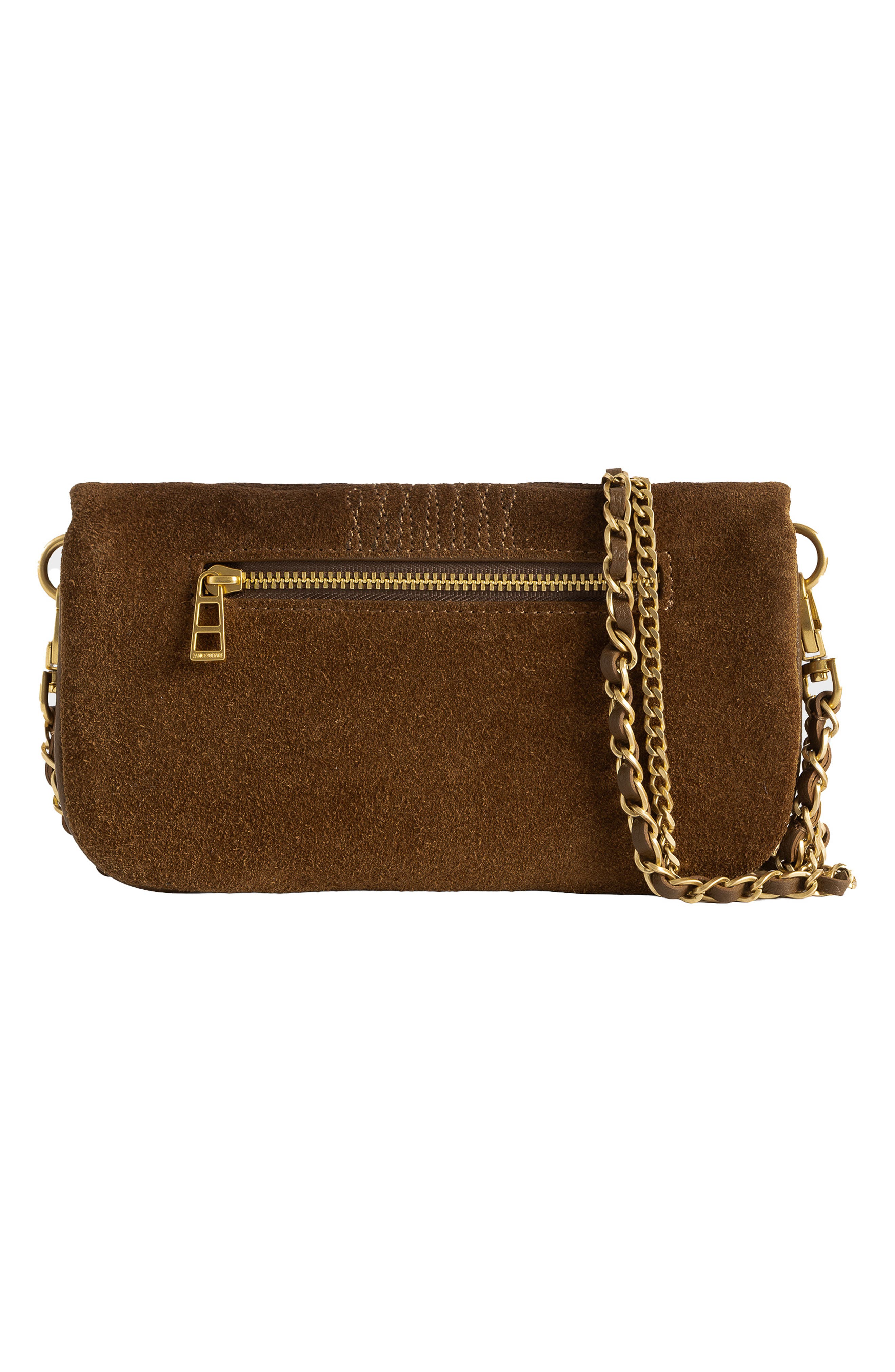 Rock Nano Western Leather Crossbody Bag, Alternate, color, COGNAC