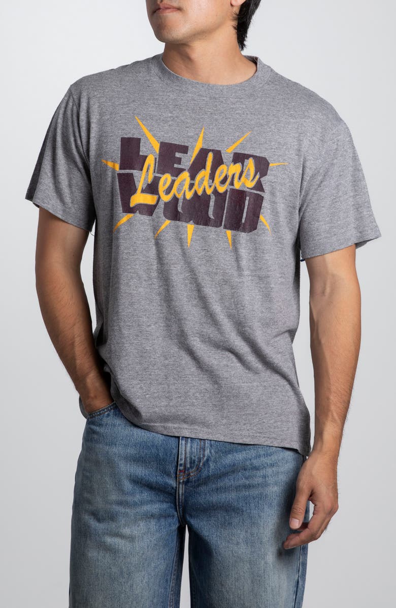 Elwood Vintage Leaders Tee, Main, color, Grey