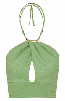 ViX Paula Hermanny Coco Halter Cover-Up Top