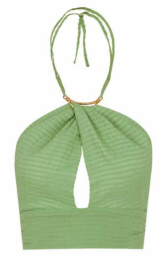 ViX Paula Hermanny Coco Halter Cover-Up Top