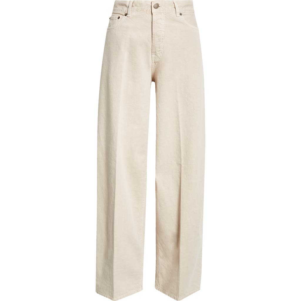 Haikure Bethany Wide Leg Jeans In Hazelnut