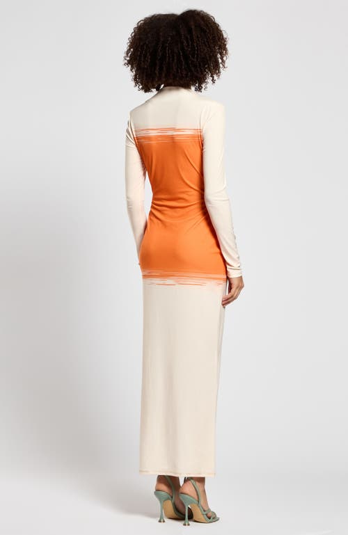 Daska Mia Dress In Orange