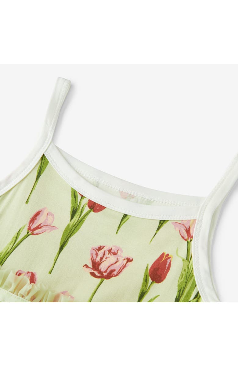 Milkbarn Luxe Stretch Ballet Dress, Alternate, color, Tulip