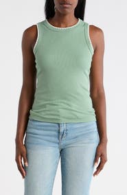 Caslon® Whipstitch Tank