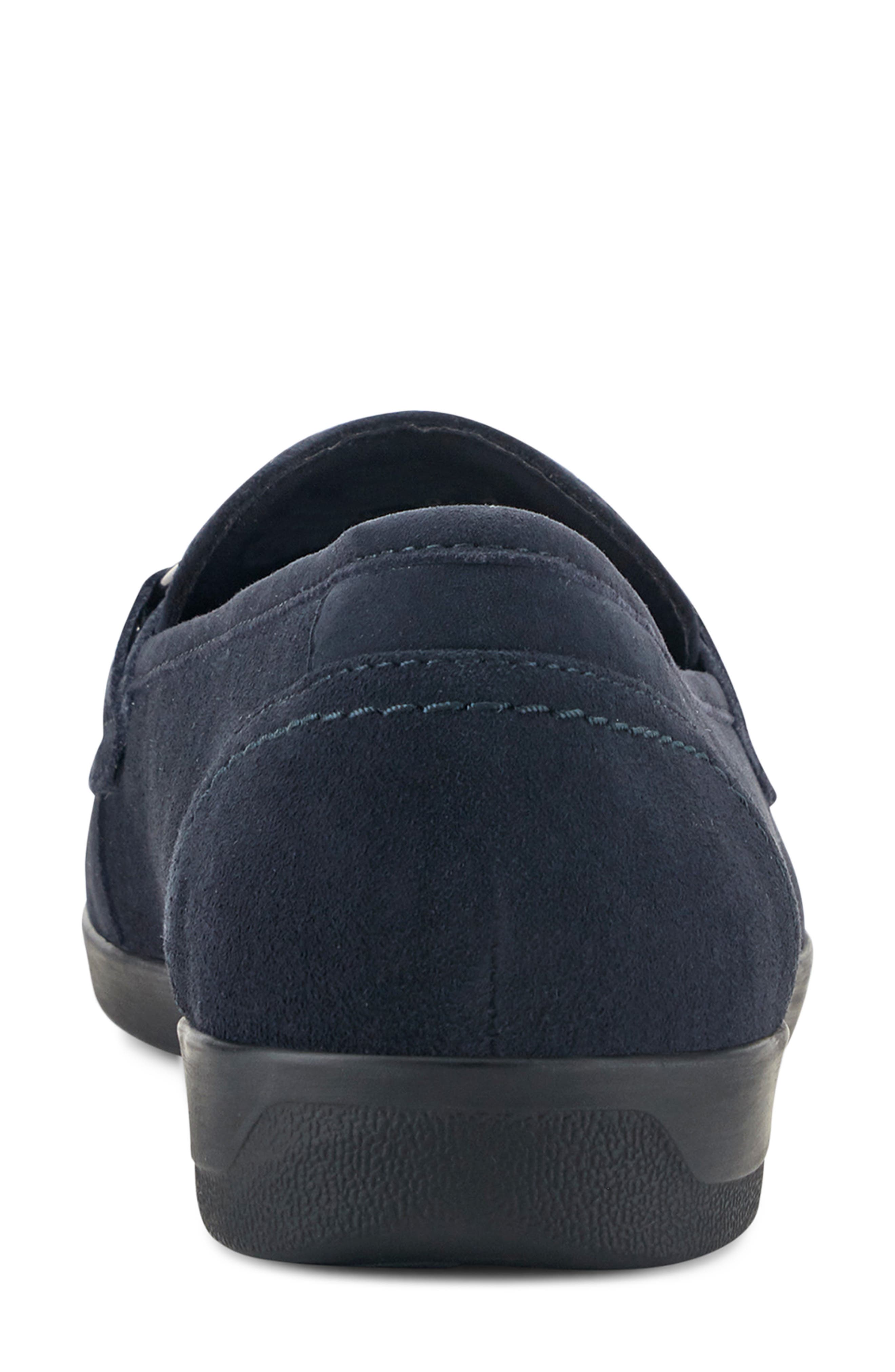 Davilla Loafer, Alternate, color, DARK BLUE SUEDE