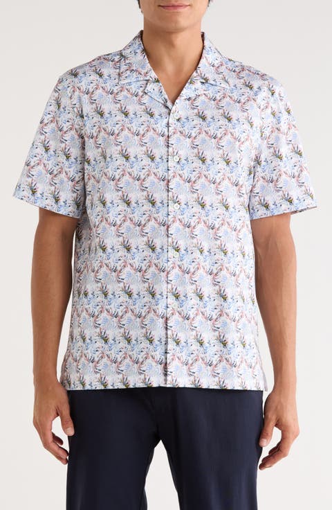 Cole Short Sleeve 8-Way Stretch OoohCotton® Camp Shirt