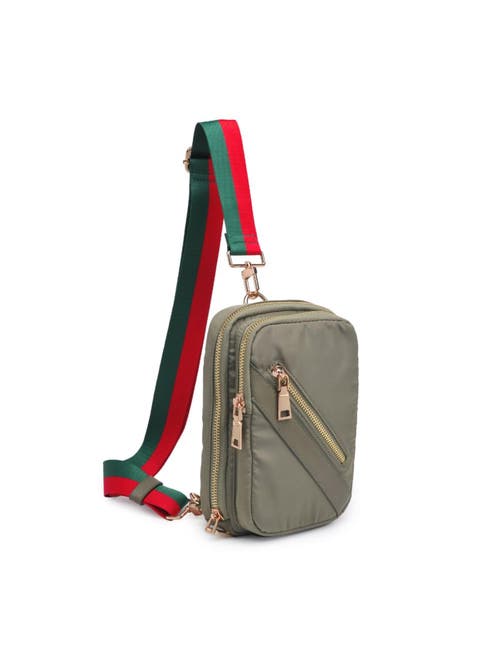 Sol And Selene Accolade Sling Backpack In Sage