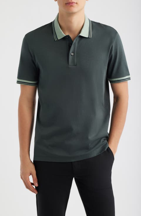 Parlay Tipped Cotton Polo