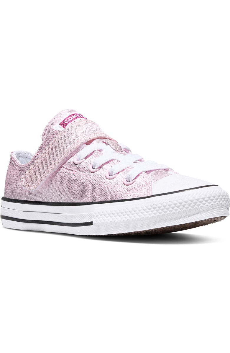 Converse Kids' Chuck Taylor All Star Easy On Glitter Low Top Sneaker, Main, color, New Found Bloom