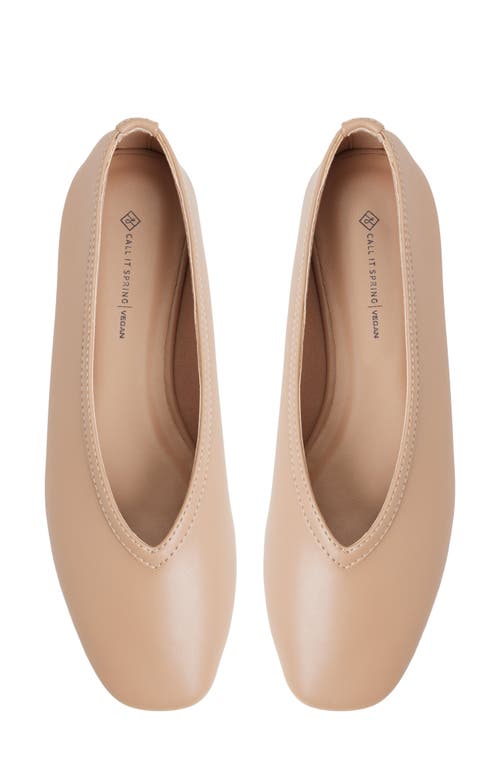 Call It Spring By Aldo Eleynora Ballet Flat In Brown