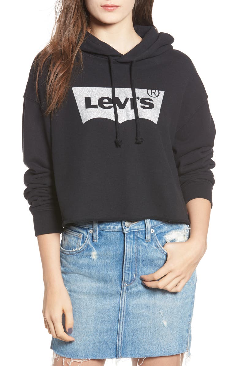 Levi's<sup>®</sup> Logo Graphic Hoodie, Main, color, 