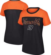 G-III 4HER BY CARL BANKS Women's G-III 4Her by Carl Banks Black Martin Truex Jr Cheer Color Blocked T-Shirt