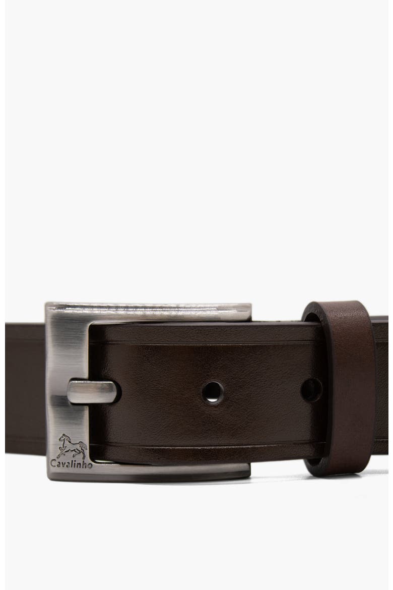 Gentleman 550 Leather Belt, Alternate, color, Brown