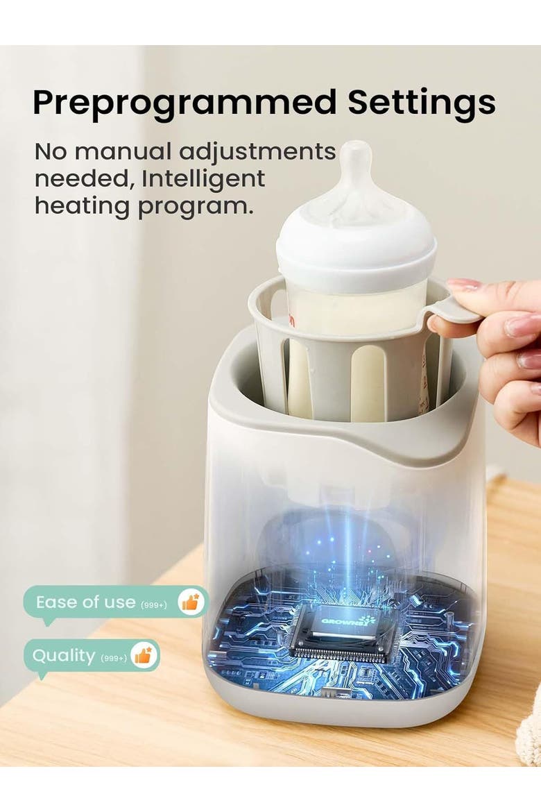 Baby Bottle Warmer, Alternate, color, White