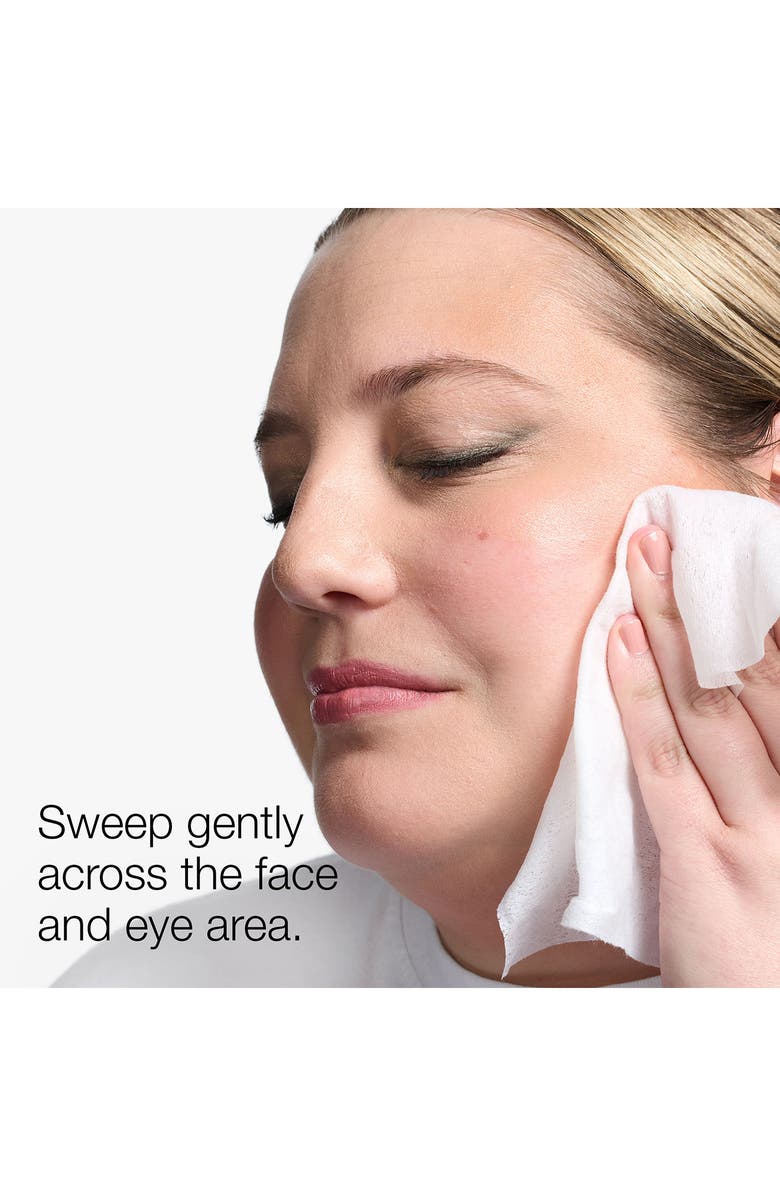 Clinique Take the Day Off Makeup Remover Micellar Cleansing Towelettes for Face & Eyes, Alternate, color, 