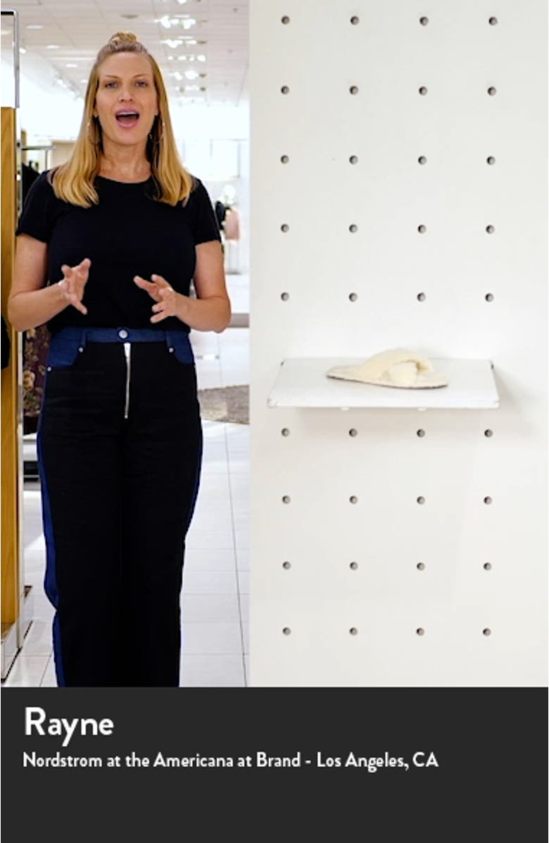 Dynora Faux Shearling Slipper, sales video thumbnail