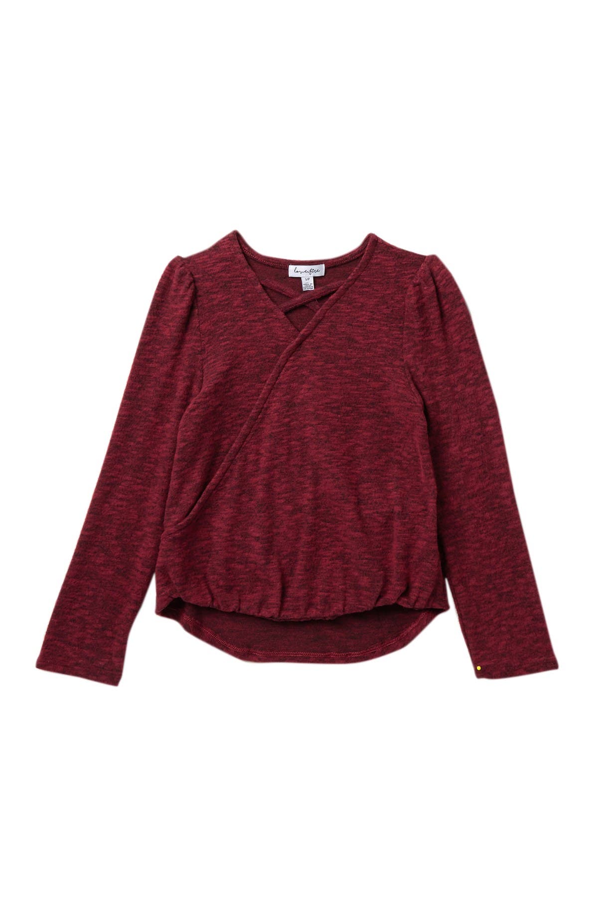 Love, Fire Crisscross Drape Top | Nordstromrack