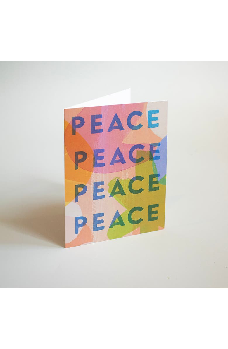 Supra Endura Peace Holiday Cards 12- pack, Alternate, color, Pink