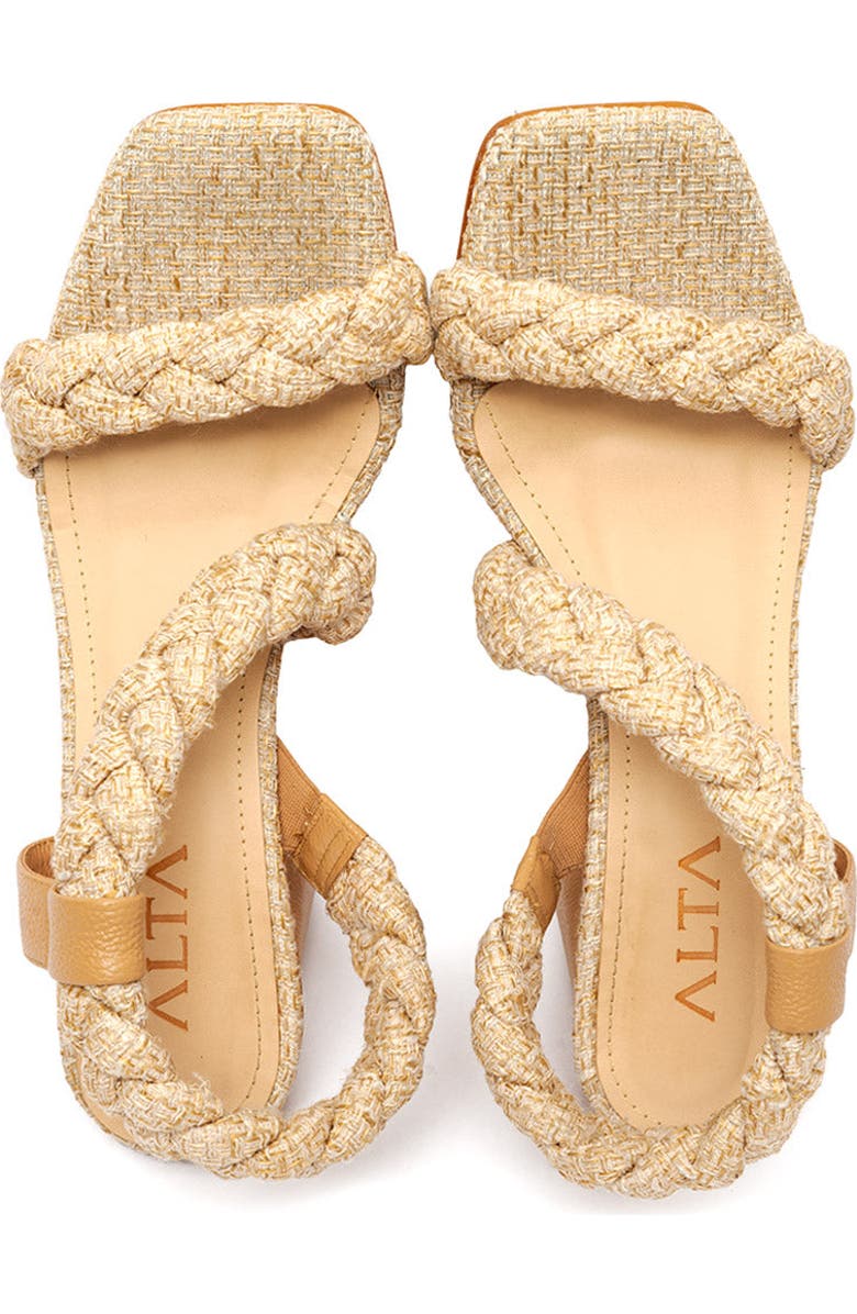ALTA Bianca Natural Sandals, Alternate, color, Natural