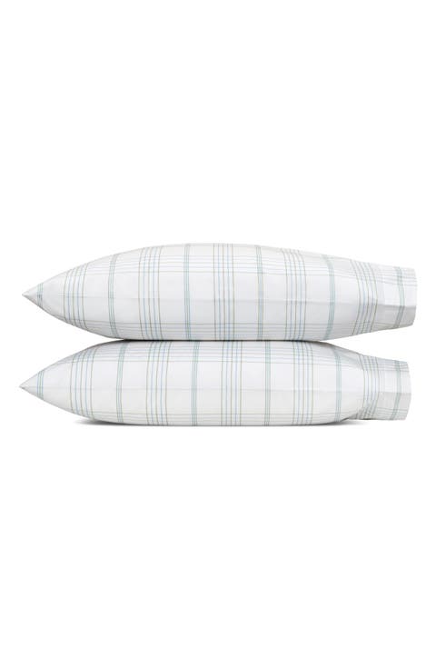 August Plaid Set of 2 Pillowcases