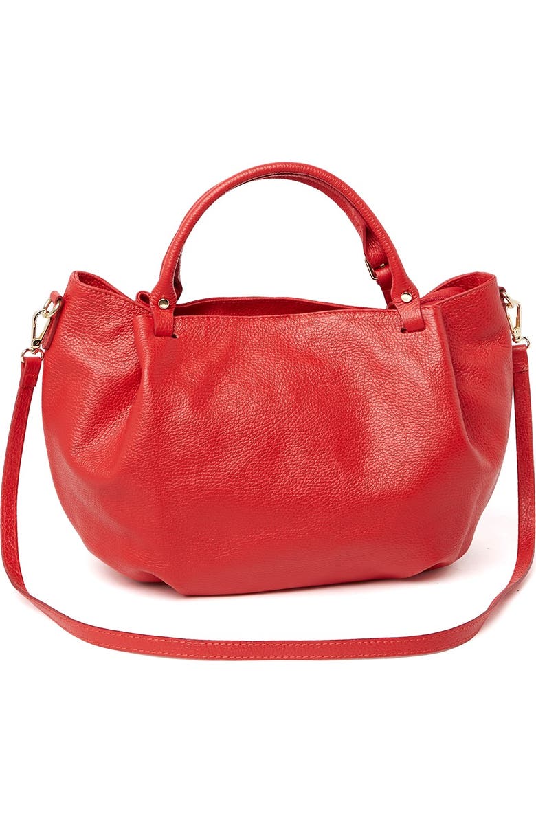 GIORGIO COSTA Leather Top Handle Satchel Bag, Alternate, color,