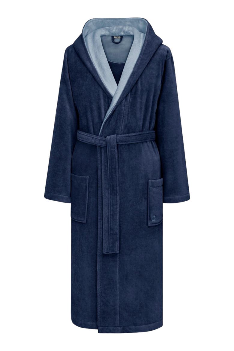 Art Line Men's Bathrobe, Alternate, color, Blue
