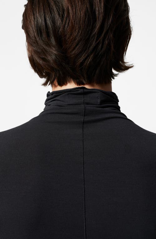 Shop & Other Stories Slim Fit Turtleneck Top In Blue Dark