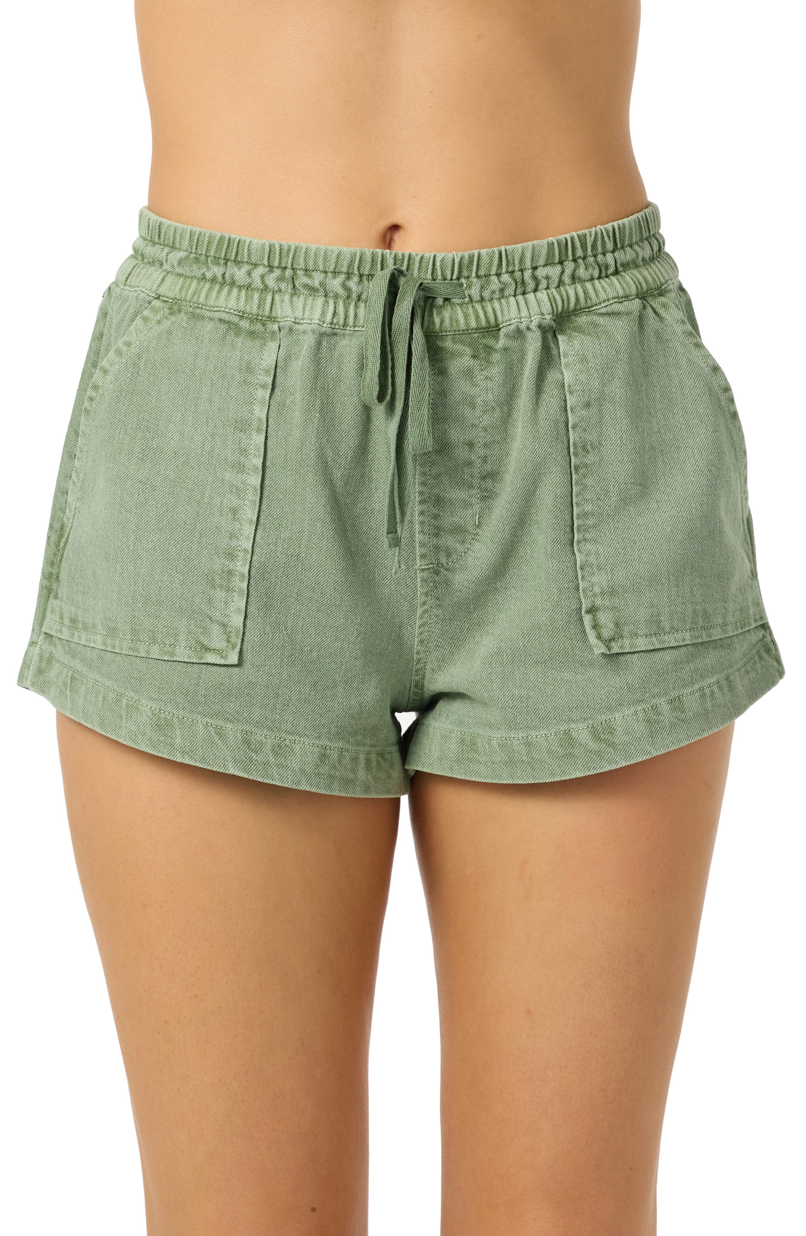 Sevie 2 Drawstring Cotton Twill Shorts - image 5