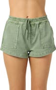 O'Neill Sevie 2 Drawstring Cotton Twill Shorts