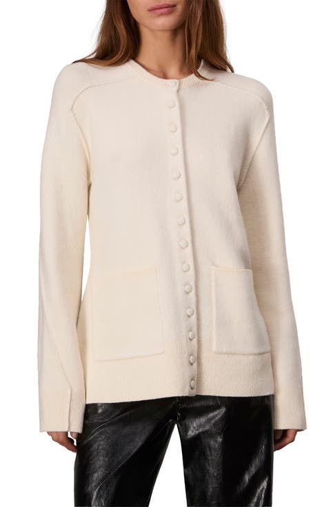 Bridget Wool Blend Long Cardigan