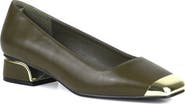 NINETY UNION Eagle Tipped Square Toe Pump