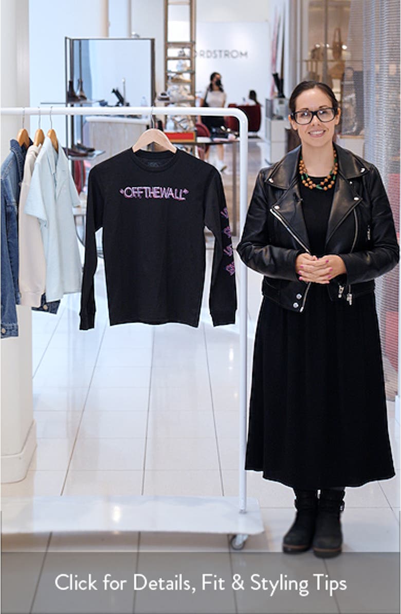 Kids' Scribbled Past Long Sleeve Graphic T-Shirt, sales video thumbnail