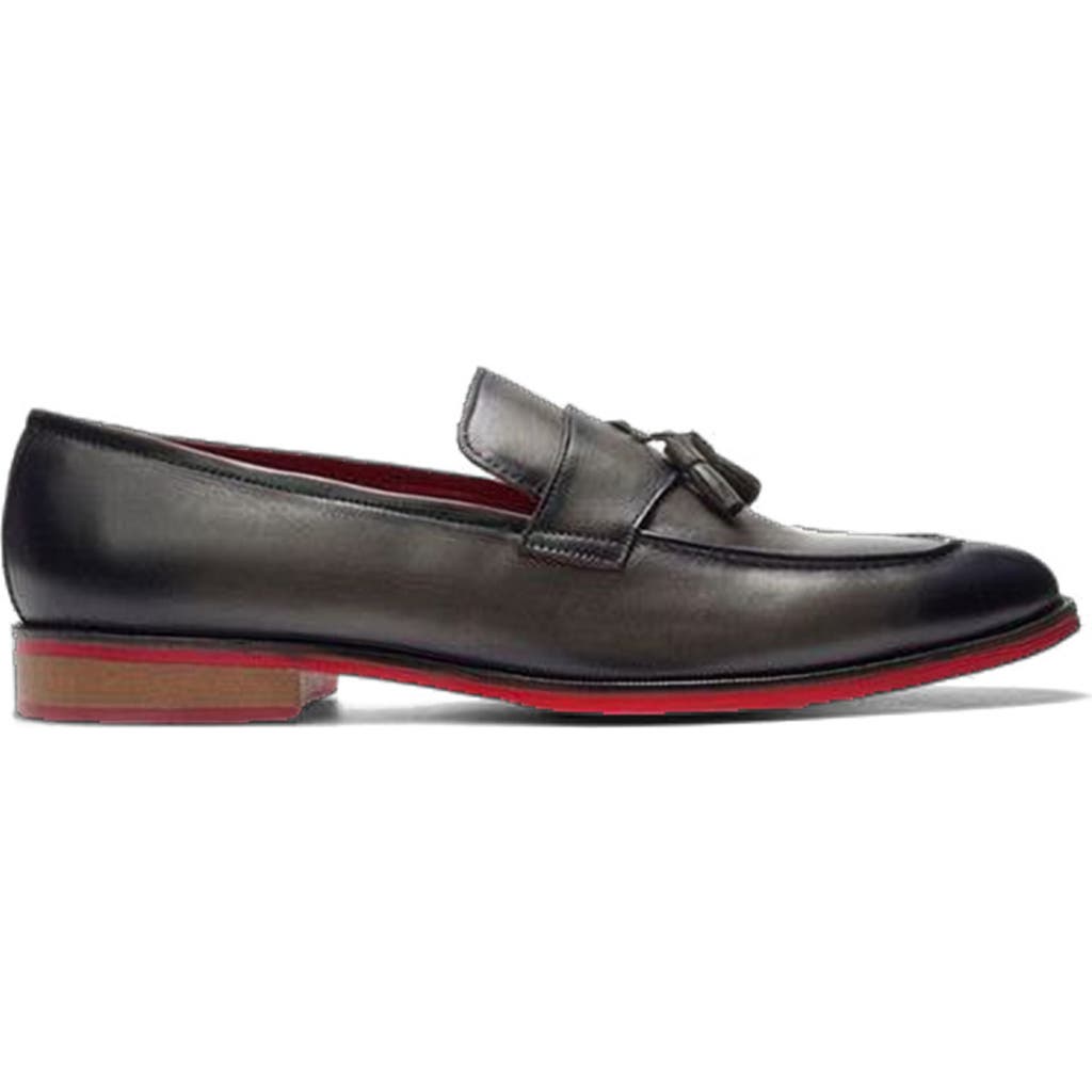 Carlos Santana Encore Tassel Loafer In Brown