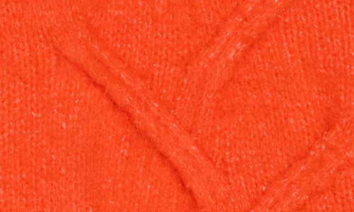 Frnch Naina Cable Knit Sweater In Red